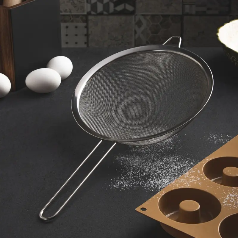 VETTA Сито с ободом и ручкой 22см, нерж.сталь