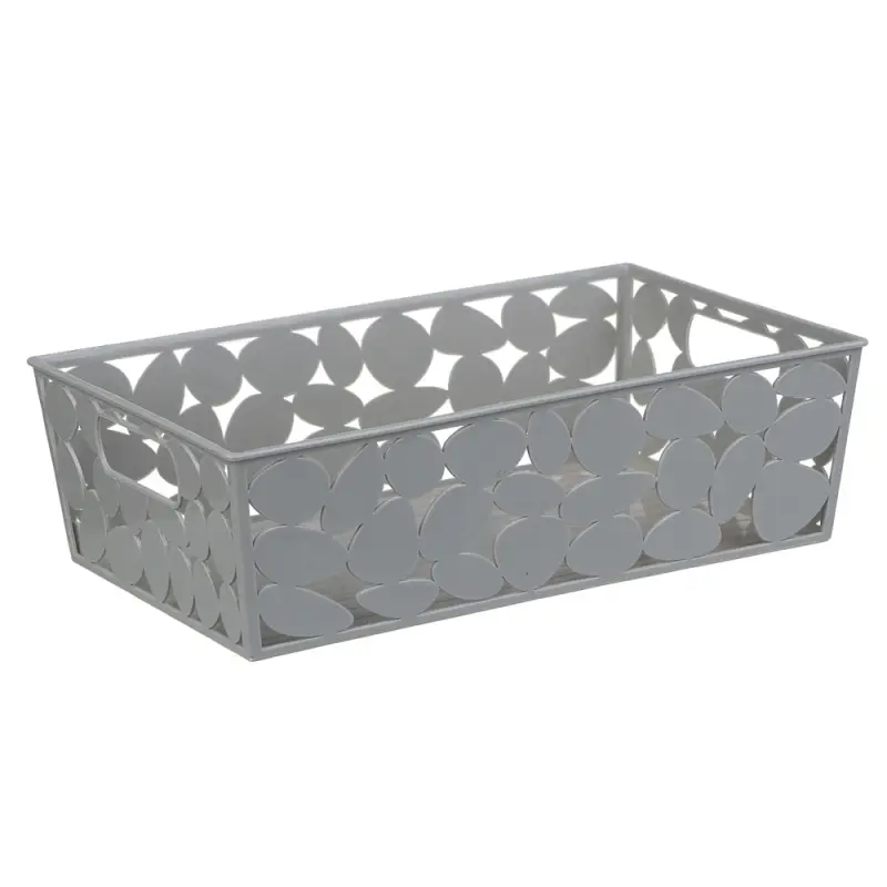 Корзинка для хранения тм VETTA, пластик, 26x15x7,5см, 2 цвета