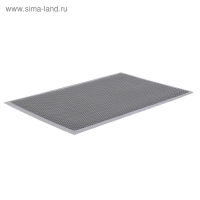 Коврик резиновый «ТВИСТ», 60×90 см, h=4,5 мм цвет серый