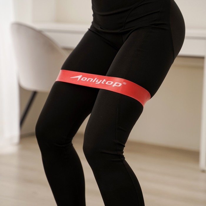 Набор фитнес-резинок ONLYTOP: нагрузка 4,5, 9, 13,6, 18,1, 22,7 кг, 5 шт. Набор фитнес-резинок ONLYTOP: нагрузка 4,5, 9, 13,6, 18,1, 22,7 кг, 5 шт.