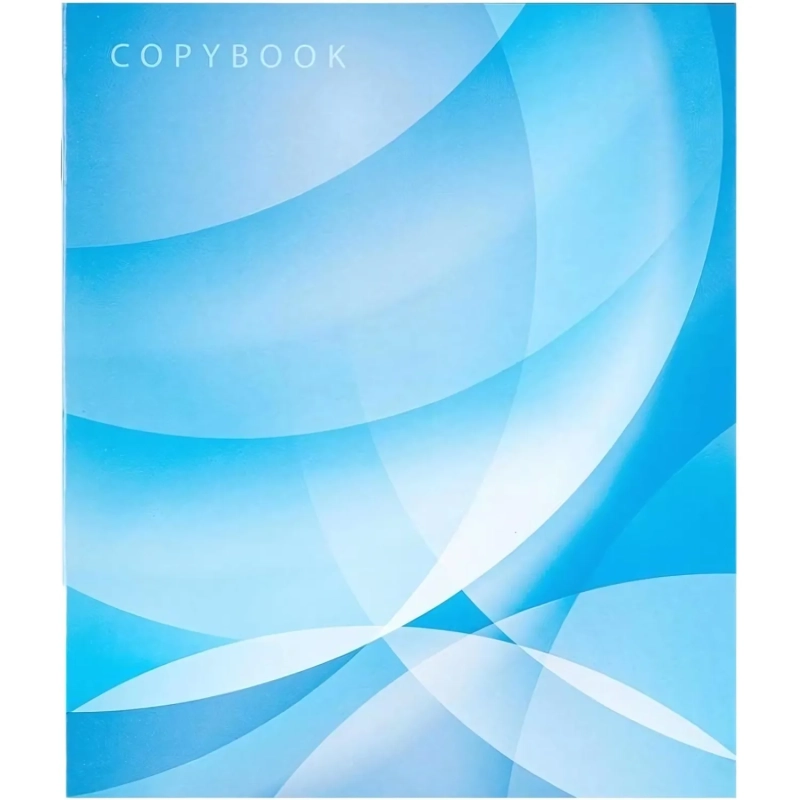 Тетрадь общая А4,96л,кл,скоб,блок-офсет-2 Attache Сфера син/зелен/жел васс