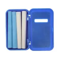 Доска магнитная двухсторонняя, под маркер и мел на подставках (мел, маркер, магниты), МИКС