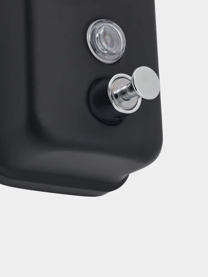 Диспенсер для жидкого мыла Stölz, механический, 500 мл, нержавеющая сталь, чёрный Диспенсер для жидкого мыла Stölz, механический, 500 мл, нержавеющая сталь, чёрный