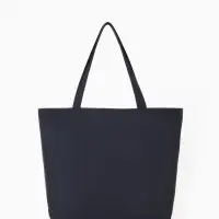 Сумка - шоппер, на молнии, с подкладкой, 42&times;9&times;32 см, с рисунком, чёрная