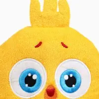 Мочалка детская для купания, варежка, из махры, ЦЫП-ЦЫП