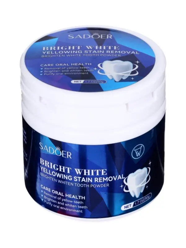 Отбеливающий зубной порошок SADOER, 50 г