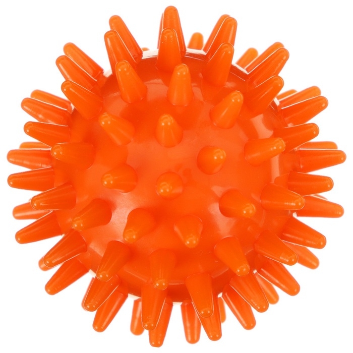 Массажёр ONLYTOP «Ёжик», d=6 см, 29 г, цвет оранжевый Массажёр ONLYTOP «Ёжик», d=6 см, 29 г, цвет оранжевый