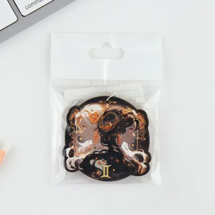 Брелок для ключей деревянный «Близнецы», 4,5 х 6 см Брелок для ключей деревянный «Близнецы», 4,5 х 6 см