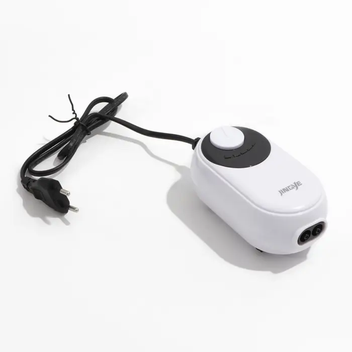 Компрессор воздушный JINGYE YE-621, бесшумный, с регулировкой мощности, 2&times;3.4 л/мин, 5 Вт