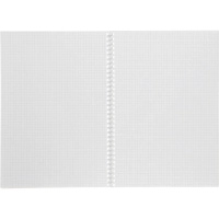 Бизнес-тетрадь Flakes yellow обложка УФ лак, спираль, А4, 48л, клетка