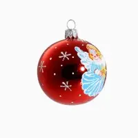 Ёлочные шары &laquo;Рождественские&raquo;, d=6 см, набор 5 шт., МИКС