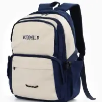 Рюкзак школьный, 2 отделения, 6 карманов, 29&times;12.5&times;44 см, синий