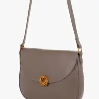 Сумка женская мессенджер TEXTURA на магните, с косметичкой, 28&times;4&times;20 см, серая