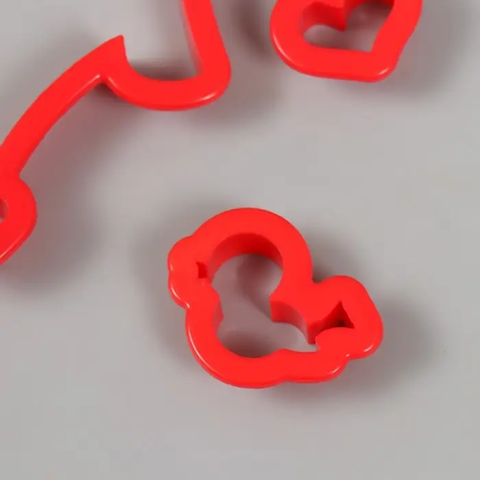 Каттеры для полимерной глины Каттеры для полимерной глины "Домик с птичкой" набор 3 шт 3,1х4,2 см 2,4х3 см 10,3х9,3 см