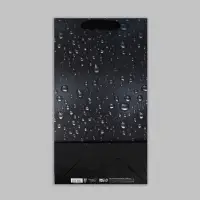 Пакет подарочный под две бутылки, упаковка, Black, 35&times;20&times;9 см