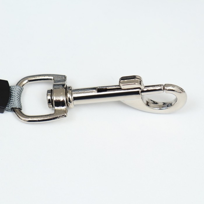 Рулетка  Рулетка "В путь!", 5 м, до 15 кг, чёрно-серая