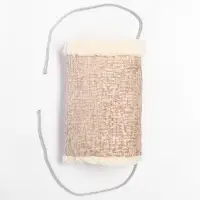 Подвесной туннель для грызунов, 19&times;12&times;13 см, искусственный мех, бежевый