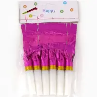 Карнавальный язычок «Дождик» цвета МИКС, 6 шт