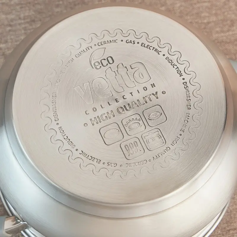 VETTA Вена Кастрюля 16х9,5см. 1,9л. со стекл. крышкой, индукция