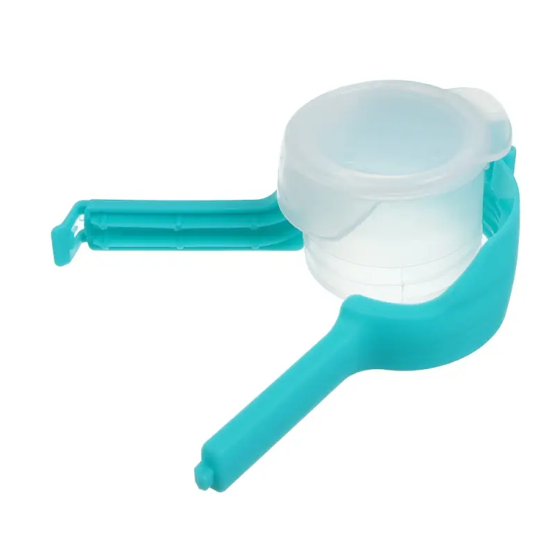 Зажим для пакетов с крышкой тм VETTA, полипропилен