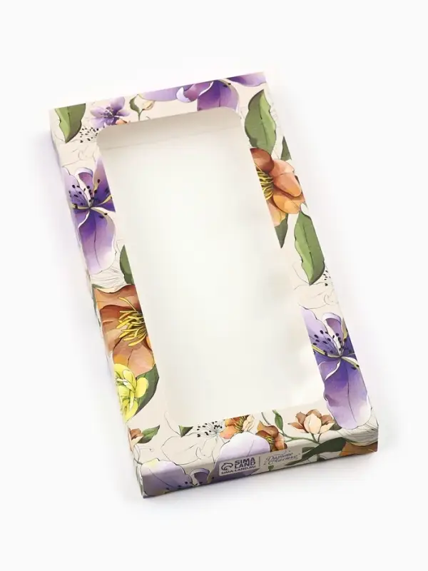 Коробка для шоколада, кондитерская упаковка &laquo;С 8 Марта&raquo;, с окном, 17.3&times;8.8&times;1.5 см