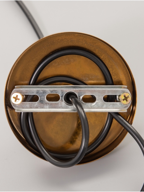 Светильник Светильник "Чертеж" 1х40Вт Е27 медь 20х20х20см