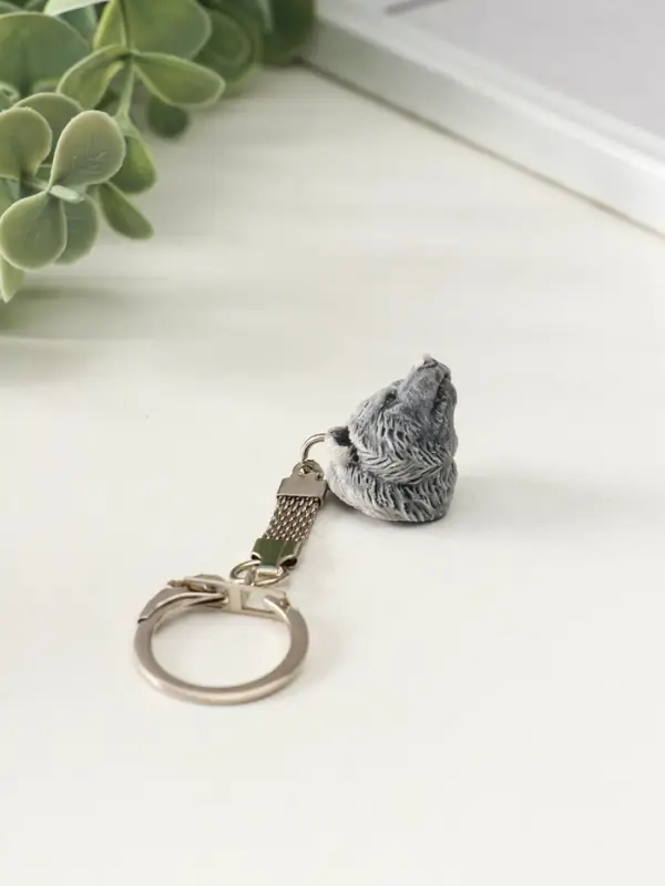 Брелок Брелок "Голова медведя маленькая" 2,5 см