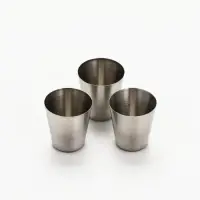 Стопки в чехле &laquo;Мужчина с большой буквы М&raquo;: нержавеющая сталь, набор 3 шт.&times;30 мл