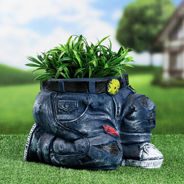 Кашпо  Кашпо "Штанишки" 26х26х17см