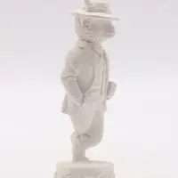 Фигурка декоративная &laquo;Деловой баран&raquo;, неокрашенная, 11&times;4 см, белая