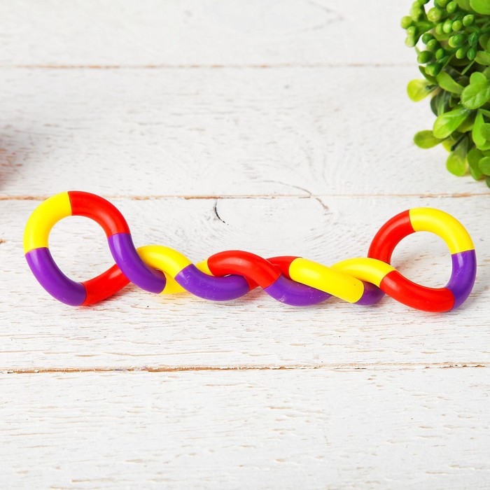 Головоломка «Змейка», цвета МИКС Головоломка «Змейка», цвета МИКС