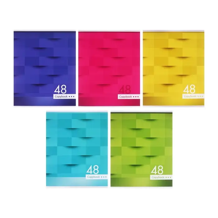 Тетрадь 48 листов в клетку Calligrata «Мозаика», обложка мелованный картон, блок №2, белизна 75% (серые листы), МИКС Тетрадь 48 листов в клетку Calligrata «Мозаика», обложка мелованный картон, блок №2, белизна 75% (серые листы), МИКС