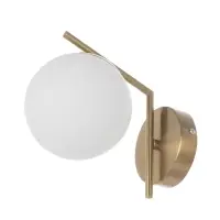 Бра 74534/1W, 1x40Вт, E27, цвет латунь