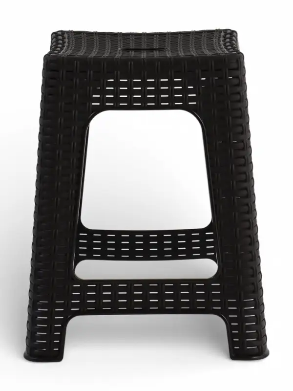 Табурет квадратный Rattan, 36.3&times;36.3&times;44.8 см, пластиковый, цвет горький шоколад