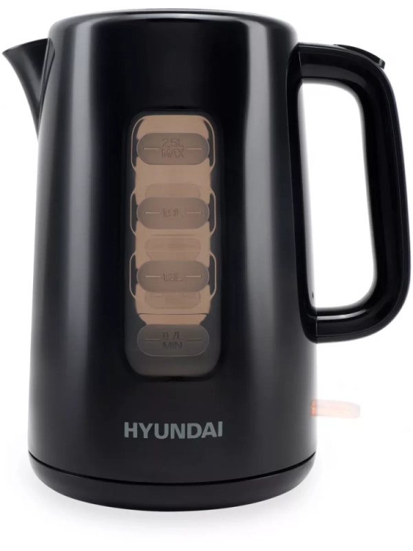 Чайник HYK-P2501 2,5л 2200Вт черный (пластик)