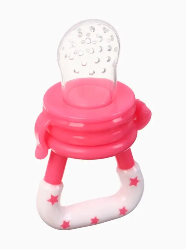 Ниблер (соска для прикорма), с силиконовой сеточкой  Ниблер (соска для прикорма), с силиконовой сеточкой "Оленята"