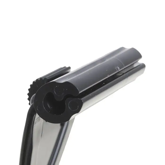 Ценникодержатель «Дели» настольный, на подставке, с изменяемым углом наклона, 8 х 10 х 10 см, цвет чёрный, пластик