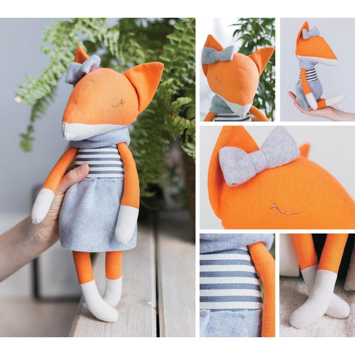 Набор для шитья. Мягкая игрушка «Лисичка», 45 см Набор для шитья. Мягкая игрушка «Лисичка», 45 см