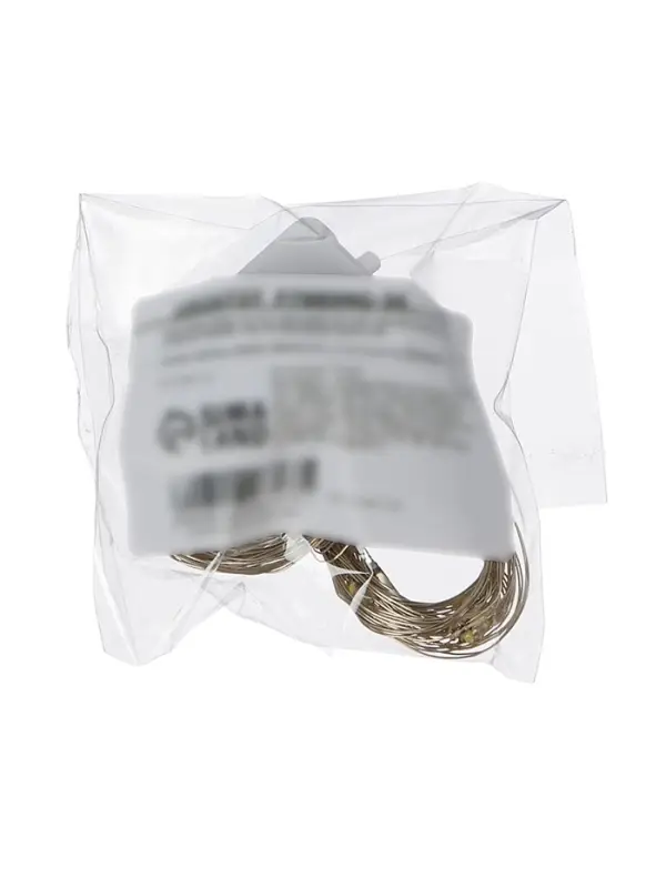 Гирлянда «Нить» 3 м, роса. IP20, серебристая нить. 30 LED, от батареек AG13×3, 3 режима, свечение белое