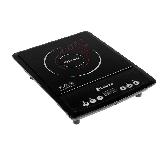 Плитка индукционная Sakura SA-7152RF, 2000 Вт, 1 конфорка, чёрная Плитка индукционная Sakura SA-7152RF, 2000 Вт, 1 конфорка, чёрная