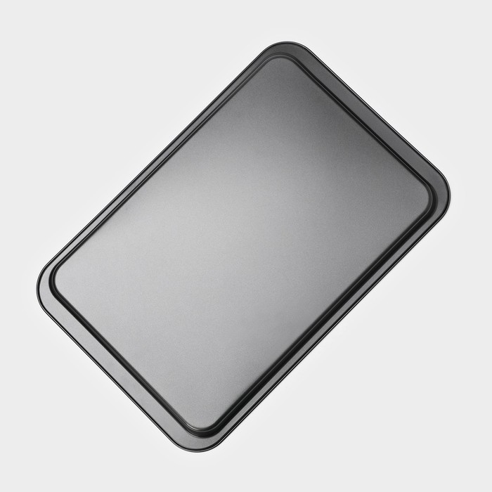 Противень Доляна «Жаклин. Прямоугольник», 47,5×31,5×2,5 см, антипригарное покрытие, цвет чёрный Противень Доляна «Жаклин. Прямоугольник», 47,5×31,5×2,5 см, антипригарное покрытие, цвет чёрный