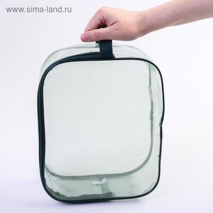 Набор сумок в роддом, 3 шт., цвет прозрачный/зеленый МИКС Набор сумок в роддом, 3 шт., цвет прозрачный/зеленый МИКС