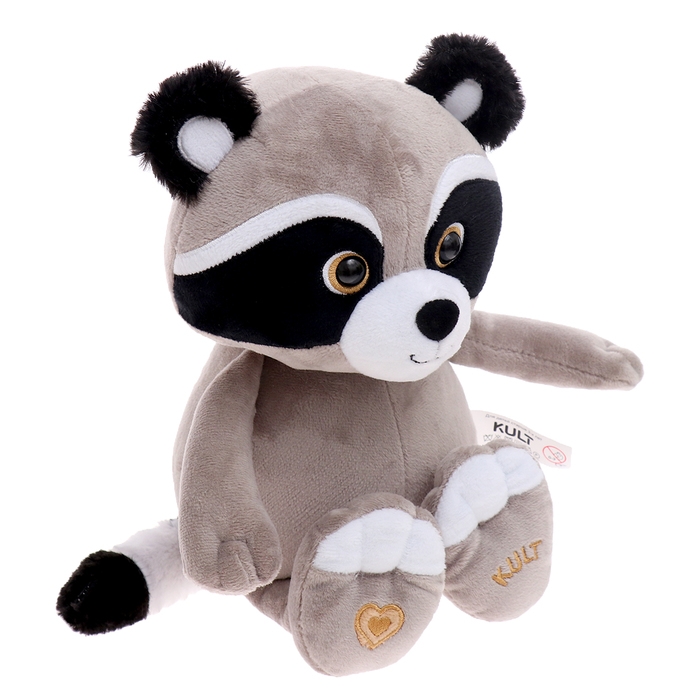 Мягкая игрушка «Енот Джо», цвет серый, 25 см