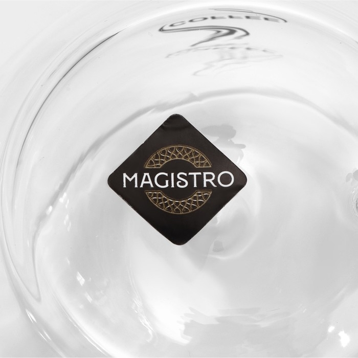 Кружка стеклянная с двойными стенками Magistro «Дуо. Coffee», 200 мл Кружка стеклянная с двойными стенками Magistro «Дуо. Coffee», 200 мл