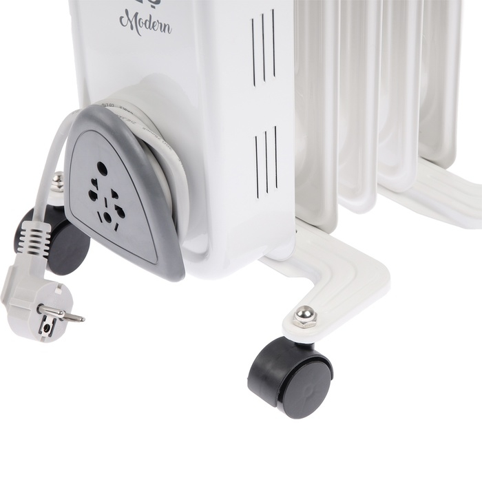 Обогреватель ENGY EN-2205 Modern, масляный, 1000 Вт, 5 секций, белый Обогреватель ENGY EN-2205 Modern, масляный, 1000 Вт, 5 секций, белый