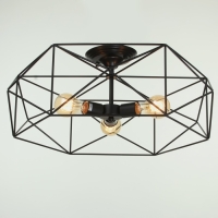 Светильник 2463/3E27 40Вт черный 58х58х22 см BayerLux