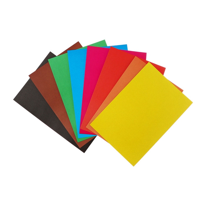 Картон цветной А4, 8 листов, 8 цветов, Calligrata, немелованный 200 г/м2, в папке, МИКС Картон цветной А4, 8 листов, 8 цветов, Calligrata, немелованный 200 г/м2, в папке, МИКС