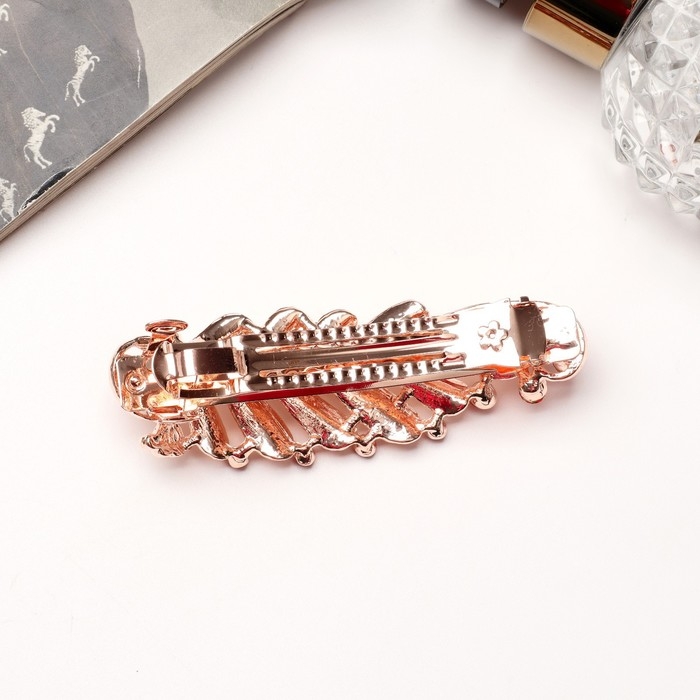 Заколка-автомат для волос Заколка-автомат для волос "Джоззи" листочек, 8 см