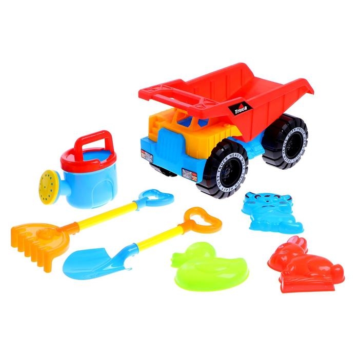 Песочный набор «Самосвал», 7 предметов Песочный набор «Самосвал», 7 предметов