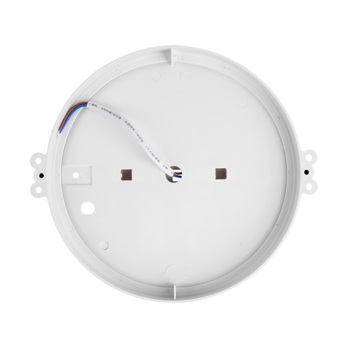 Светильник ЖКХ светодиодный, 8 Вт, IP54, 6500K, 220 В, пластик, белый Светильник ЖКХ светодиодный, 8 Вт, IP54, 6500K, 220 В, пластик, белый